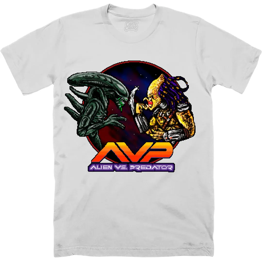 ALIEN VS. PREDATOR: VIDEO GAME SHOWDOWN - T-SHIRT (CLASSIC GRAY)