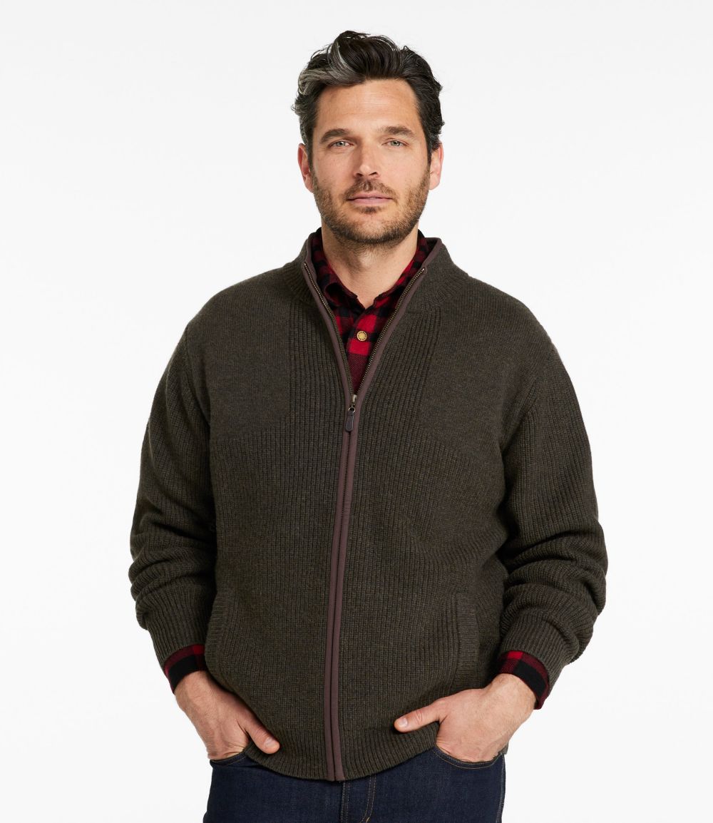Men's Waterfowl Sweater, Full Zip