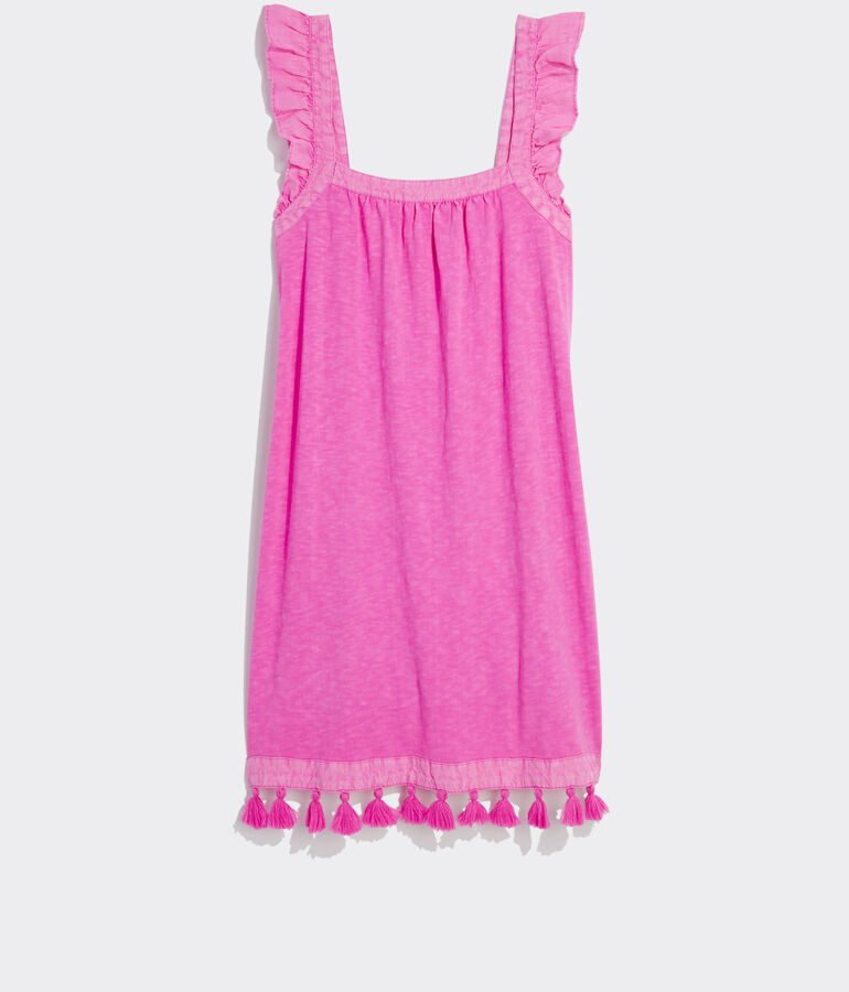 Ruffle Knit Cover-Up