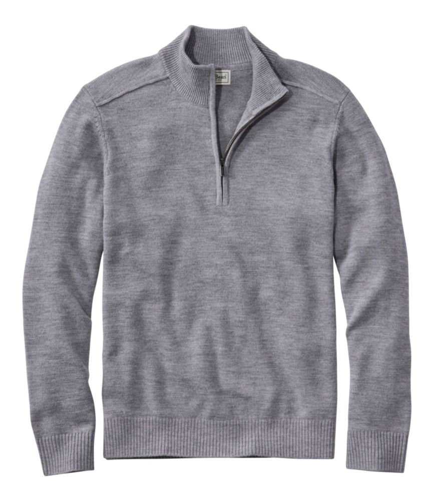 Men's Essential Merino Sweaters, Quarter-Zip