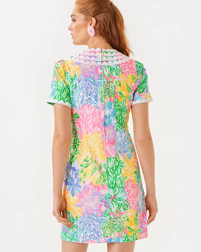 Mila Short Sleeve Shift Dress