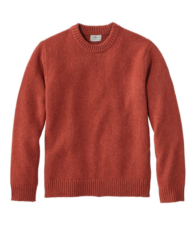 Men's Bean's Classic Ragg Wool Sweater, Crewneck