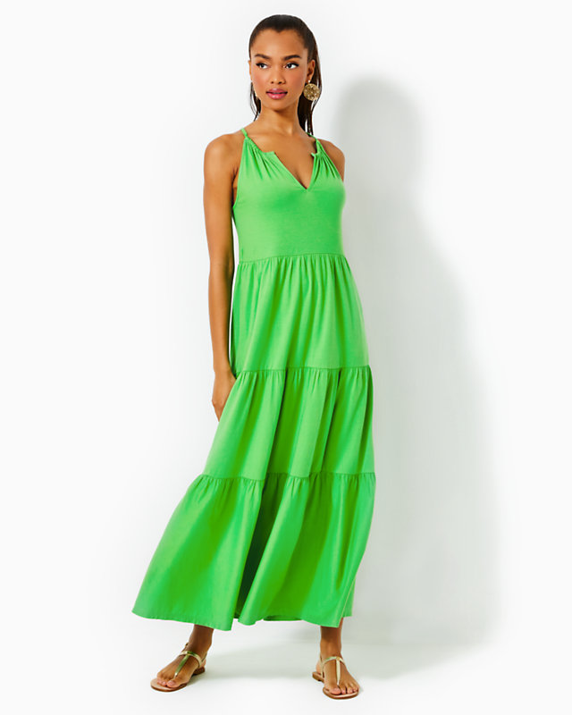 Maribella Halter Maxi Dress