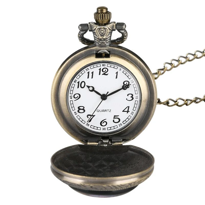 Antique Pocket Watch Stained Glass