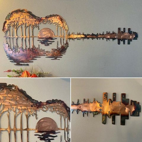 🔥Christmas Sale 48% OFF🔥Abstract Guitar Metal - Guitarist Art🎸BUY 2 FREE SHIPPING