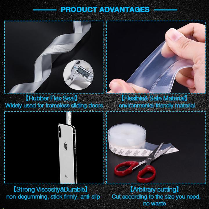 (CHRISTMAS PRE SALE - SAVE 50% OFF) Weather Stripping Door Seal Strip - Buy 3 Get Extra 20% OFF