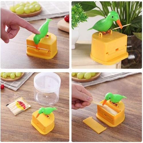 (🎄Early Christmas Big Sale🎄- Save 50% OFF) BIRD Toothpick Dispenser(Buy 5 get 3 free+free shipping)