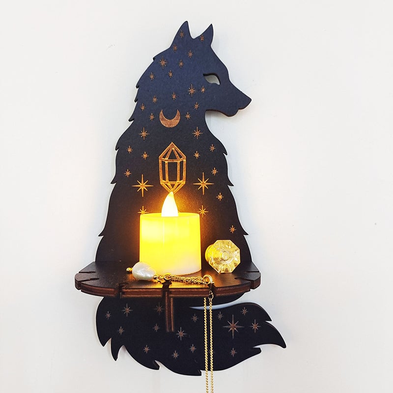 (🎄Early Christmas Sale 48% OFF) Celestial Wolf Altar Stand - BUY 3 FREE SHIPPING NOW!