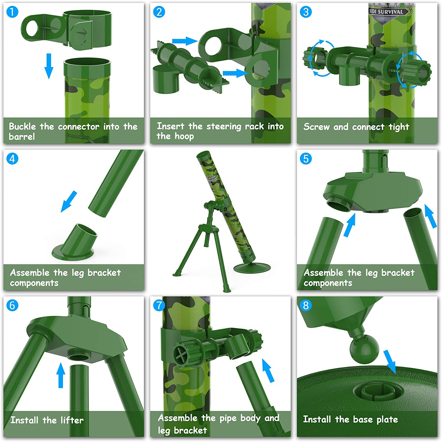 (🎄Early-Christmas Flash Sale🎄-48% OFF)Toy Mortar Launcher(BUY 2 FREE SHIPPING)