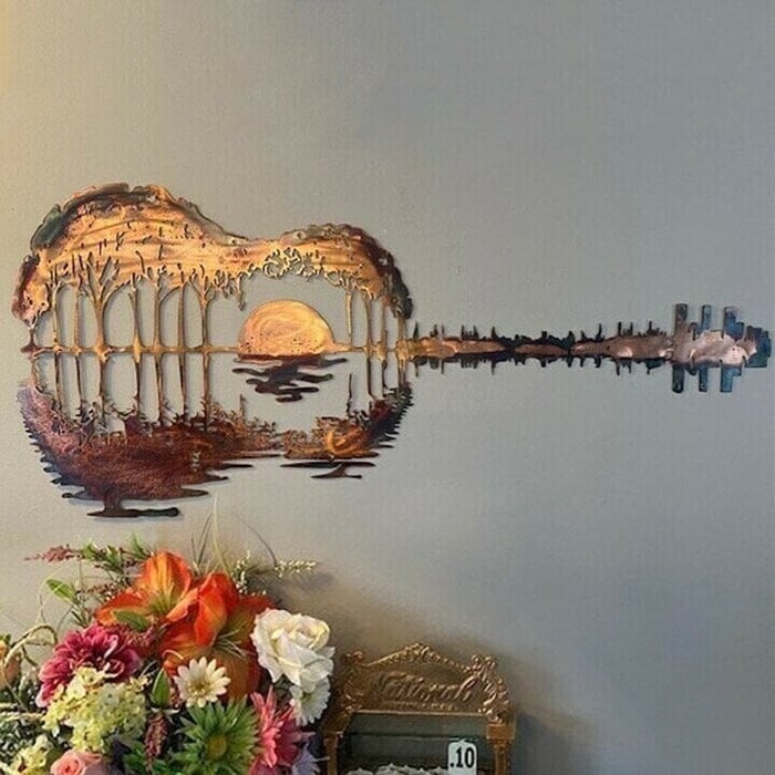 🔥Christmas Sale 48% OFF🔥Abstract Guitar Metal - Guitarist Art🎸BUY 2 FREE SHIPPING
