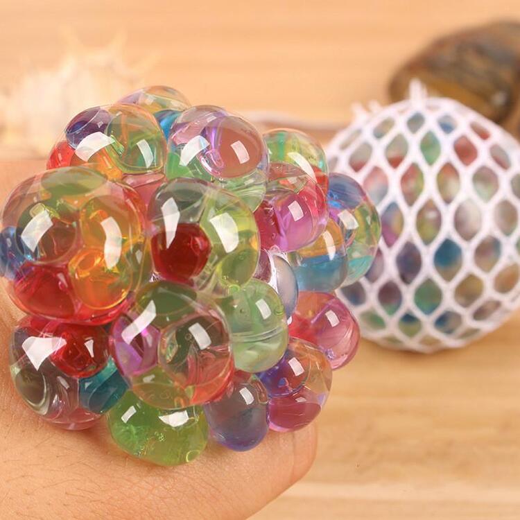 🎄Christmas Hot Sales🎅Psychedelic Rainbow Stress Reliever Ball-🔥BUY 3 GET 2 FREE
