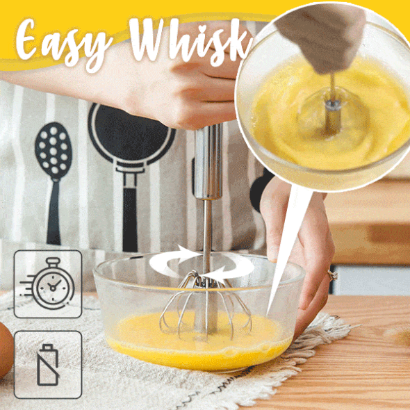 (🌲Early Christmas Sale- SAVE 50% OFF)Stainless Steel Easy Whisk(buy 2 get 1 free now)