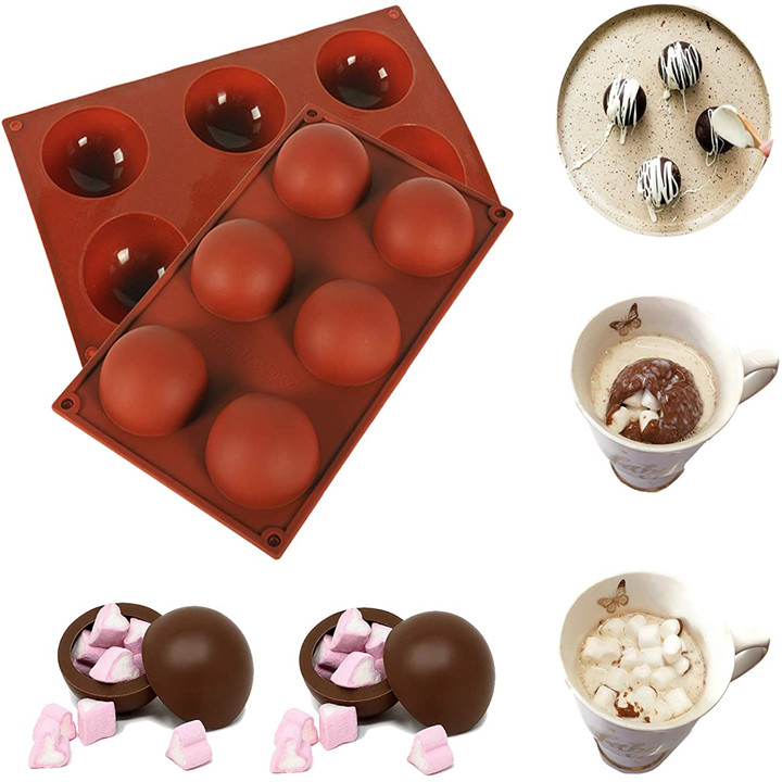 Chocolate Bombs Making Mold | Hemisphere Cake Mold 🎅【Christmas special】