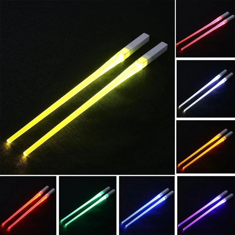 (CHRISTMAS PRE SALE - SAVE 50% OFF)Light-It-Up LED Glowing Chopsticks(Low to $9.99)