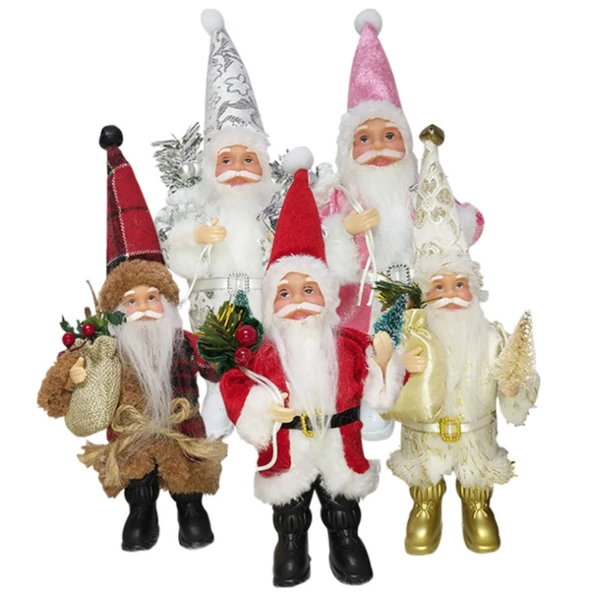 2021 Decorations New Year Gifts Santa Claus Dolls Home Christmas Decorations Children's Toys
