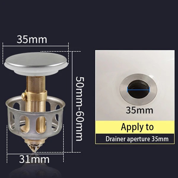 ( CHRISTMAS PRE SALE - BUY 2 GET 1 FREE!!🎉) Universal wash basin bounce drain filter