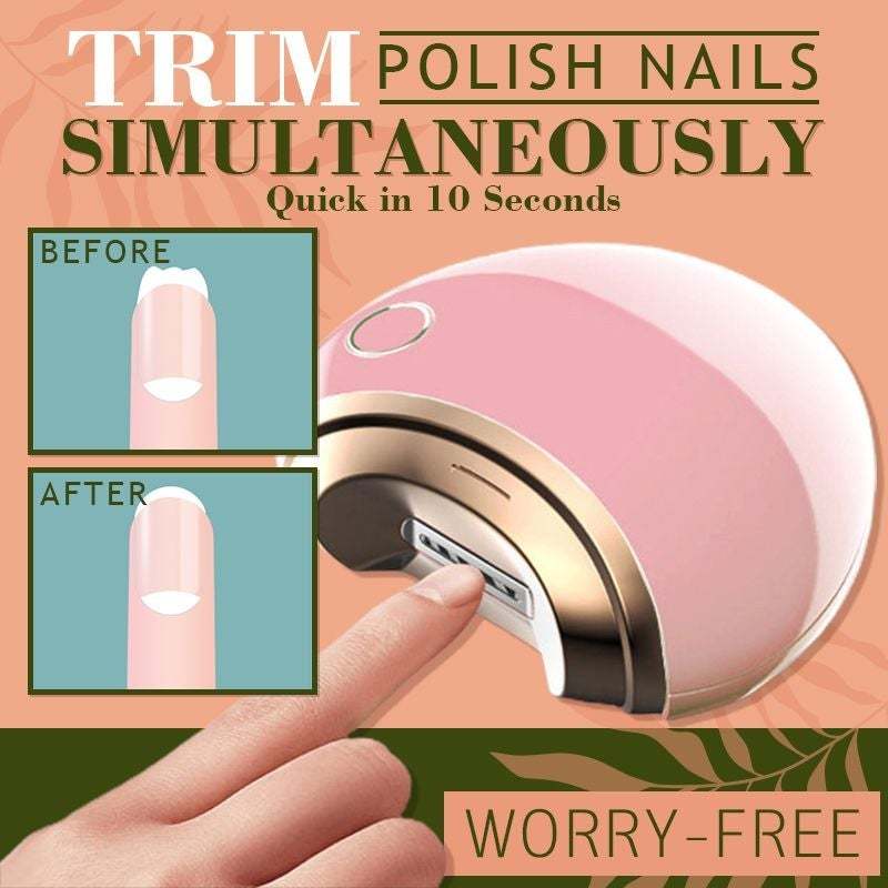 (🌲Early Christmas Sale- SAVE 48% OFF) WORRY-FREE TRIMMING ELECTRIC NAIL CLIPPERS
