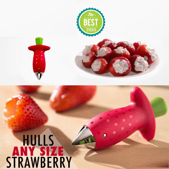 (🎄Early-Christmas Flash Sale🎄-48% OFF)Magic Strawberry Huller(Buy 5 get 3 free+FREE shipping)