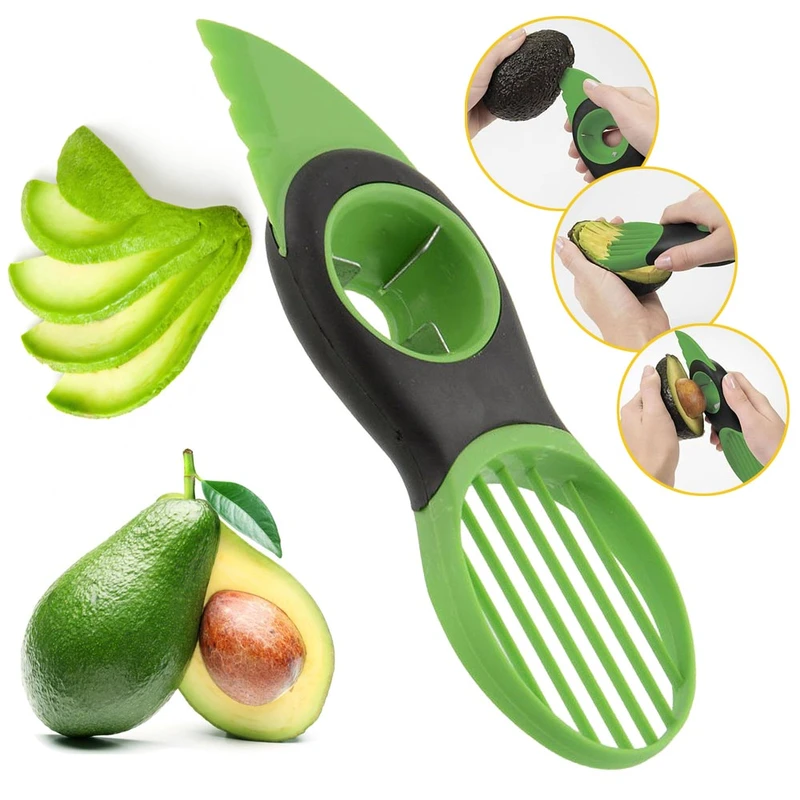 (🎄Early-Christmas Flash Sale🎄-48% OFF)3 in 1 Avocado Slicer(Buy 3 get 1 free+free shipping)