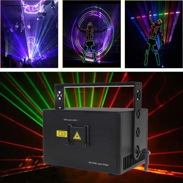 (Early Christmas 50%OFF) RGB DJ Disco Stage Laser Light Sound Activated Led Projector Party Lights