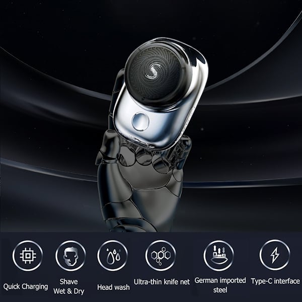 🌲Early Christmas Sale- SAVE 50% OFF - GochicgoldenTM MINI-SHAVE PORTABLE ELECTRIC SHAVER
