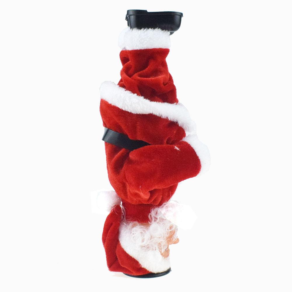 🔥2020 HOT SALES🔥 Special Electric Music Santa Claus Doll Christmas Gift Toy (Handstand Rotating Santa)