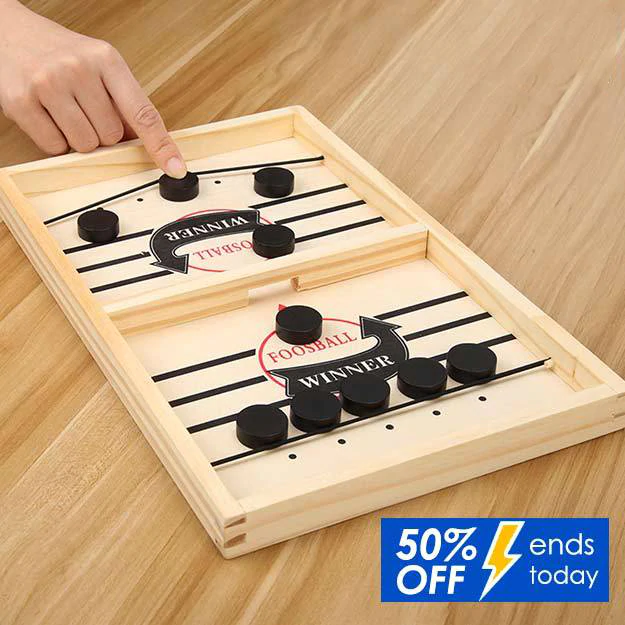 (🌲CHRISTMAS SALE NOW-48% OFF)Wooden Hockey Game(BUY 2 GET FREE SHIPPING)