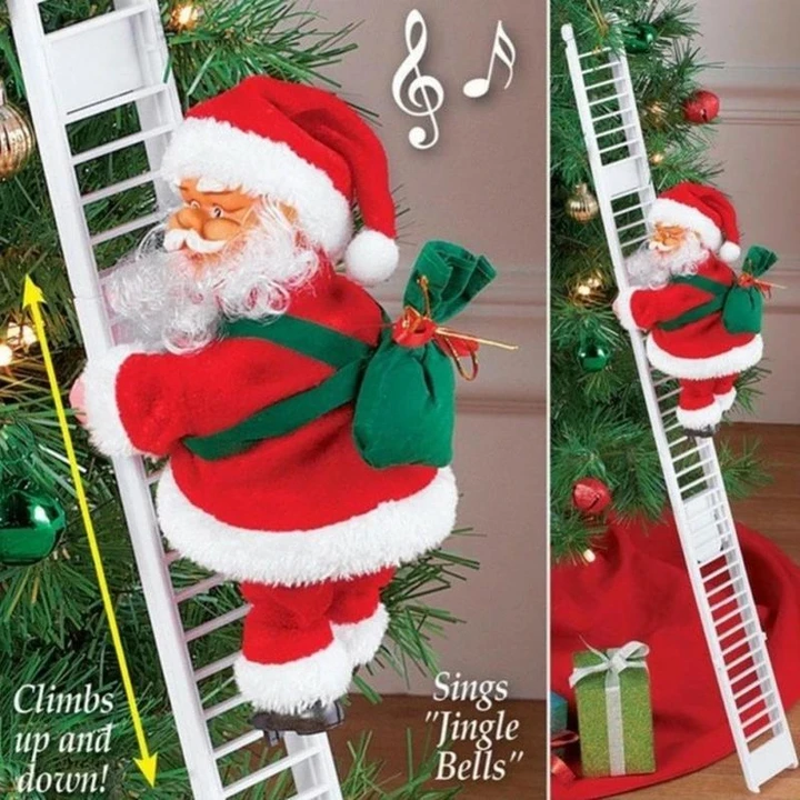 (🎄Early Christmas Sale🎄- Save 50% OFF) Climbing Santa Claus- Buy 2 Get Free Shipping