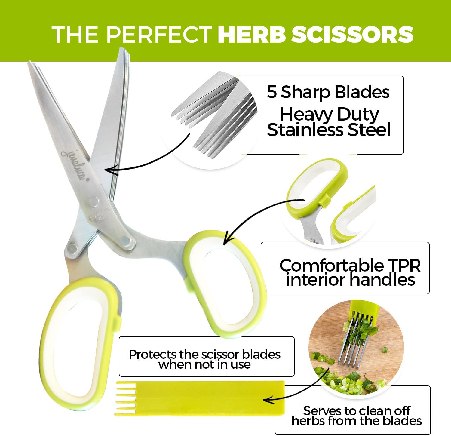 (🎄Early-Christmas Flash Sale🎄-48% OFF)Herb Scissors(Buy 2 Free shipping)