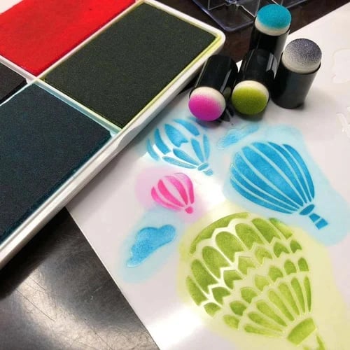 (🎅EARLY CHRISTMAS SALE-49% OFF) DIY sponge finger painting kit 💖 BUY 2 GET FREE SHIPPING