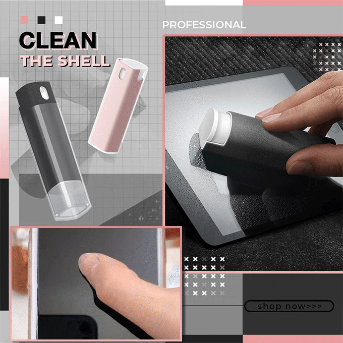 (Christmas Sale-50% OFF) 3 in 1 Fingerprint-proof Screen Cleaner-BUY 5 GET 2 FREE&FREE SHIPPING