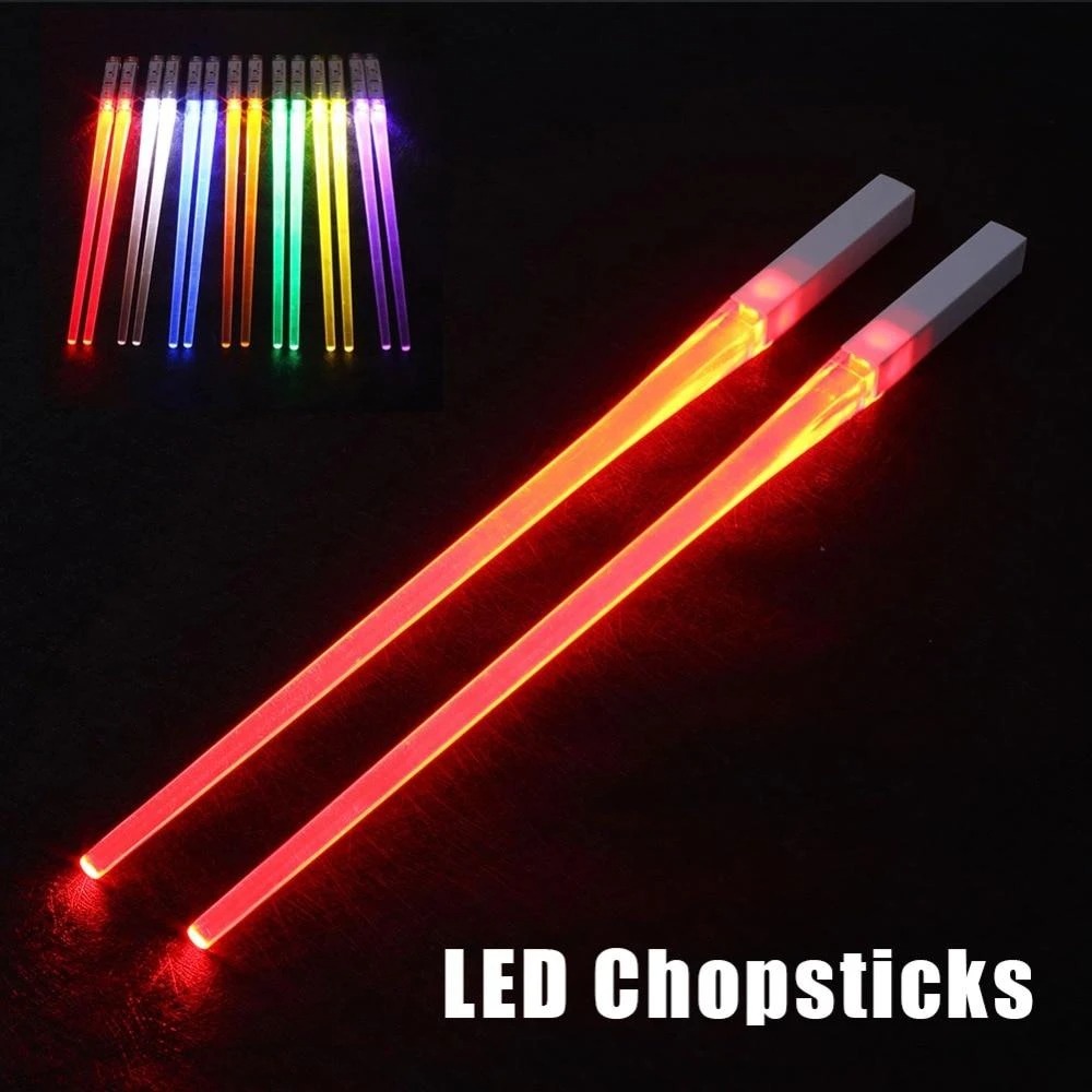 (CHRISTMAS PRE SALE - SAVE 50% OFF)Light-It-Up LED Glowing Chopsticks(Low to $9.99)