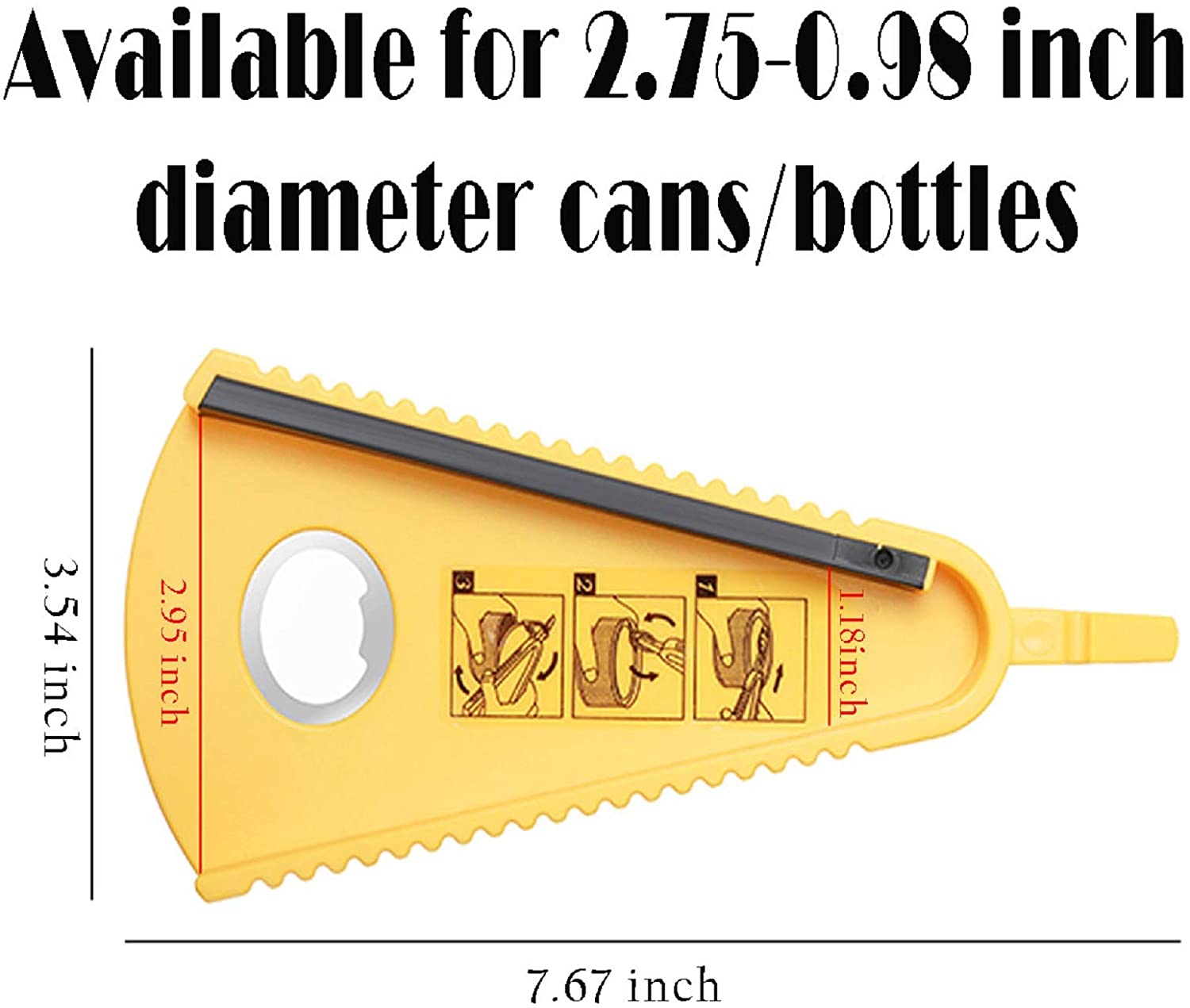 (🎄Early-Christmas Promotion🎄-48% OFF)Self-Adjustable Jar Opener(Buy 3 get 1 free+FREE shipping)