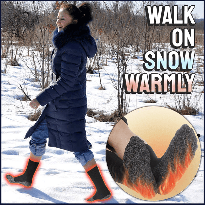 🔥🔥Early Christmas Sale- Save 50% OFF🤶🤶ALUMINIZED INSULATION FIBERS THERMAL SOCKS🥳Buy 2 Pair Free Shipping
