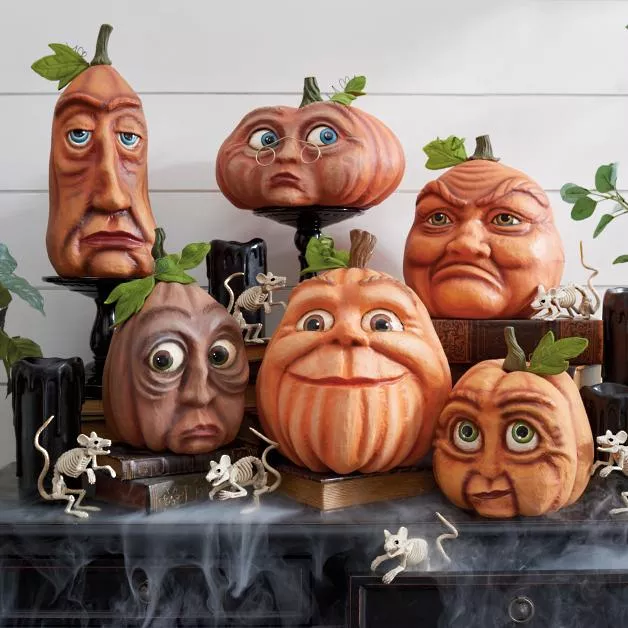 🎃🤣Funny Pumpkin Garden Decoration – Perfect Gift for Holidays & Special Occasions🎁