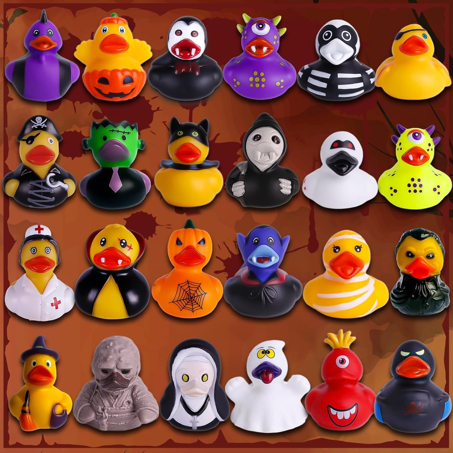 🎁 Horror Rubber Duckies Advent Calendar 2025 - Perfect Holiday Gift! 🎃