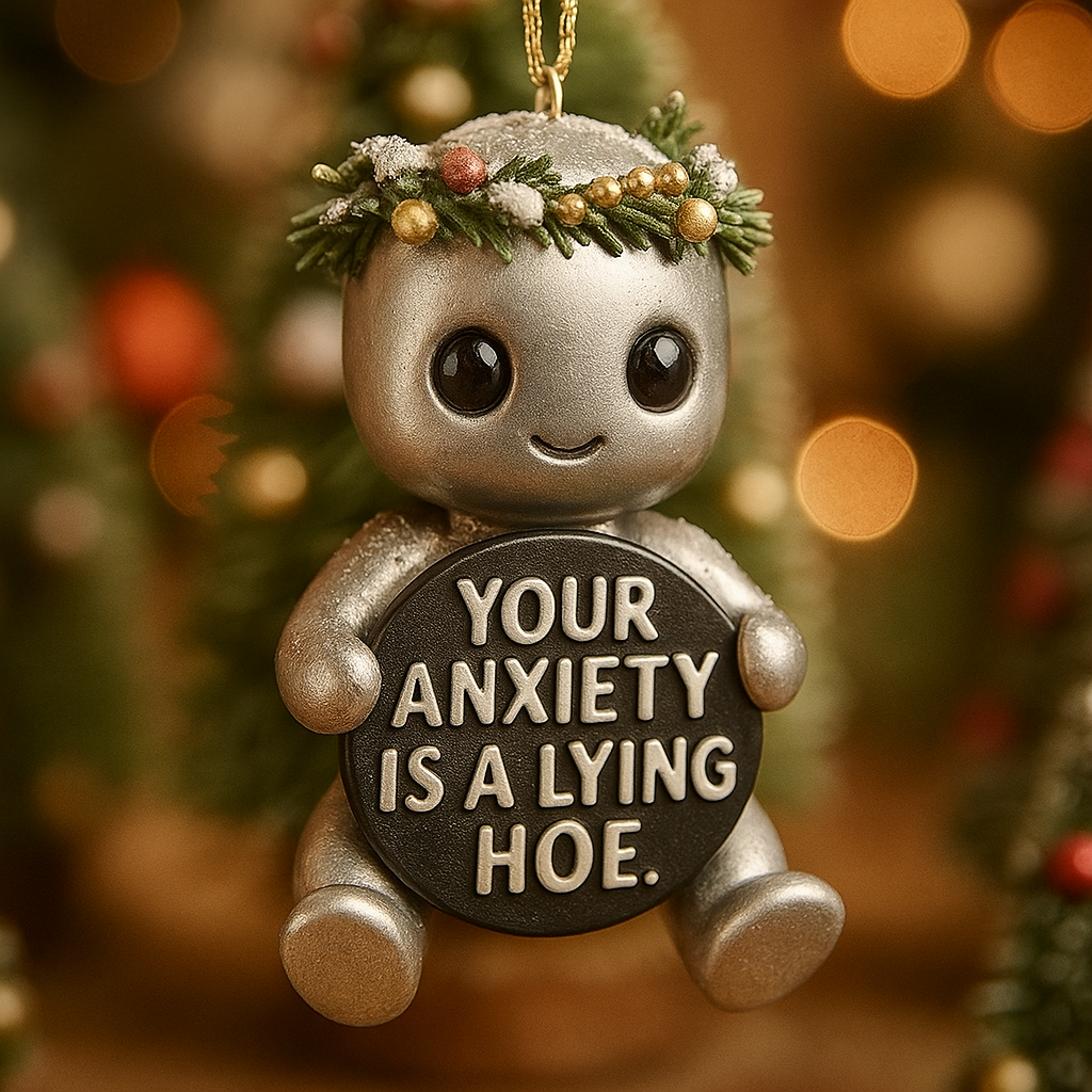 🎁🤖 Festive Robot Christmas Ornament - Perfect Holiday Gift for Special Occasions! 🎄