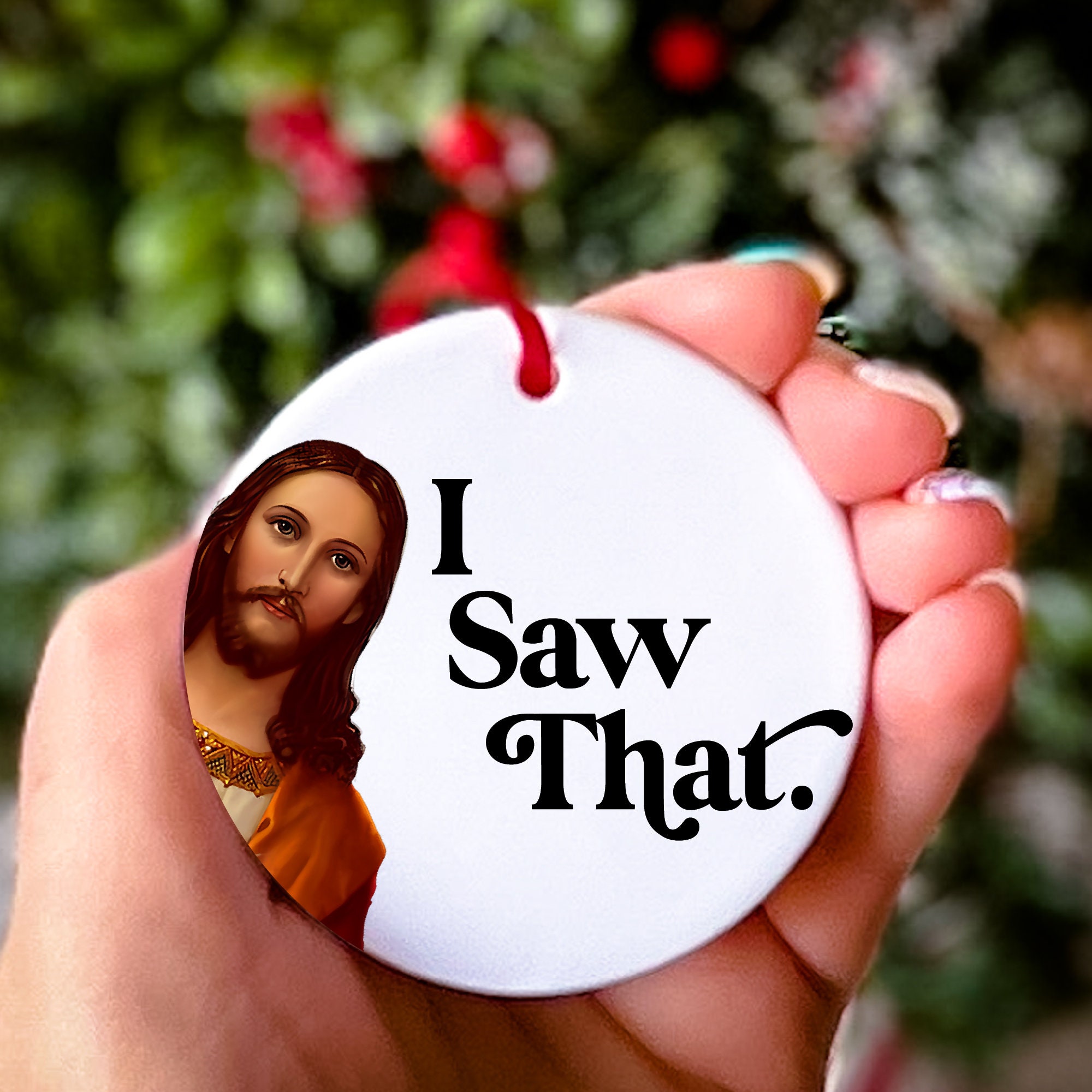 🎁 Hilarious Christmas Ornament - Perfect Holiday Gift for Special Occasions! 🎄