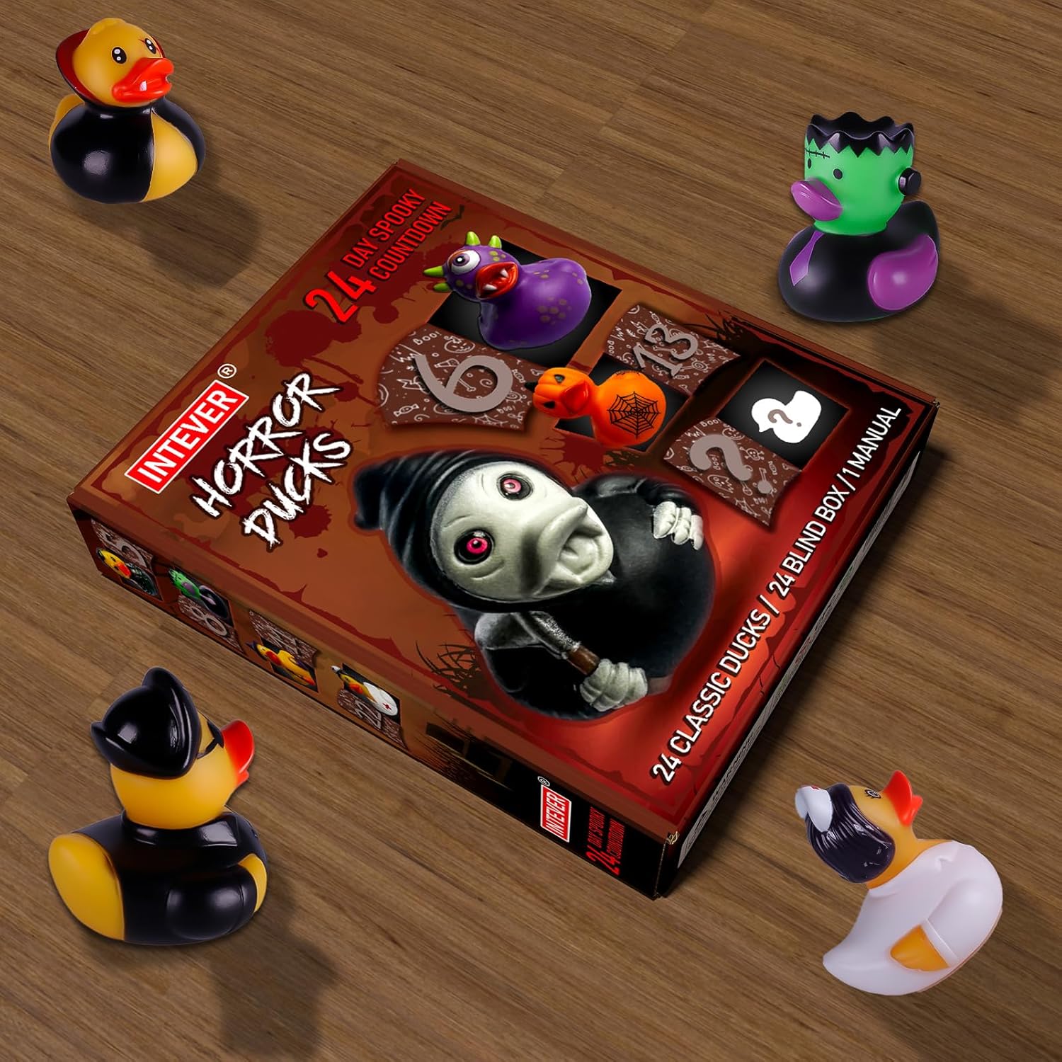 🎁 Horror Rubber Duckies Advent Calendar 2025 - Perfect Holiday Gift! 🎃
