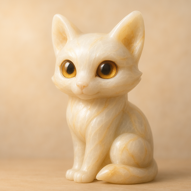 🎁✨ Luxury Fox Stone Sculpture – Perfect Holiday & Special Occasion Gift!
