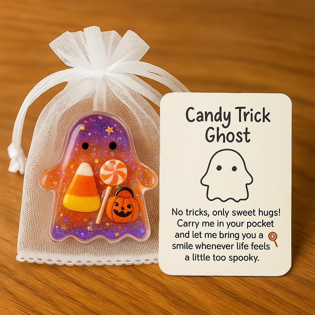 Ghost Pocket Hug 👻💝 – Perfect Gift for Holidays & Special Occasions!