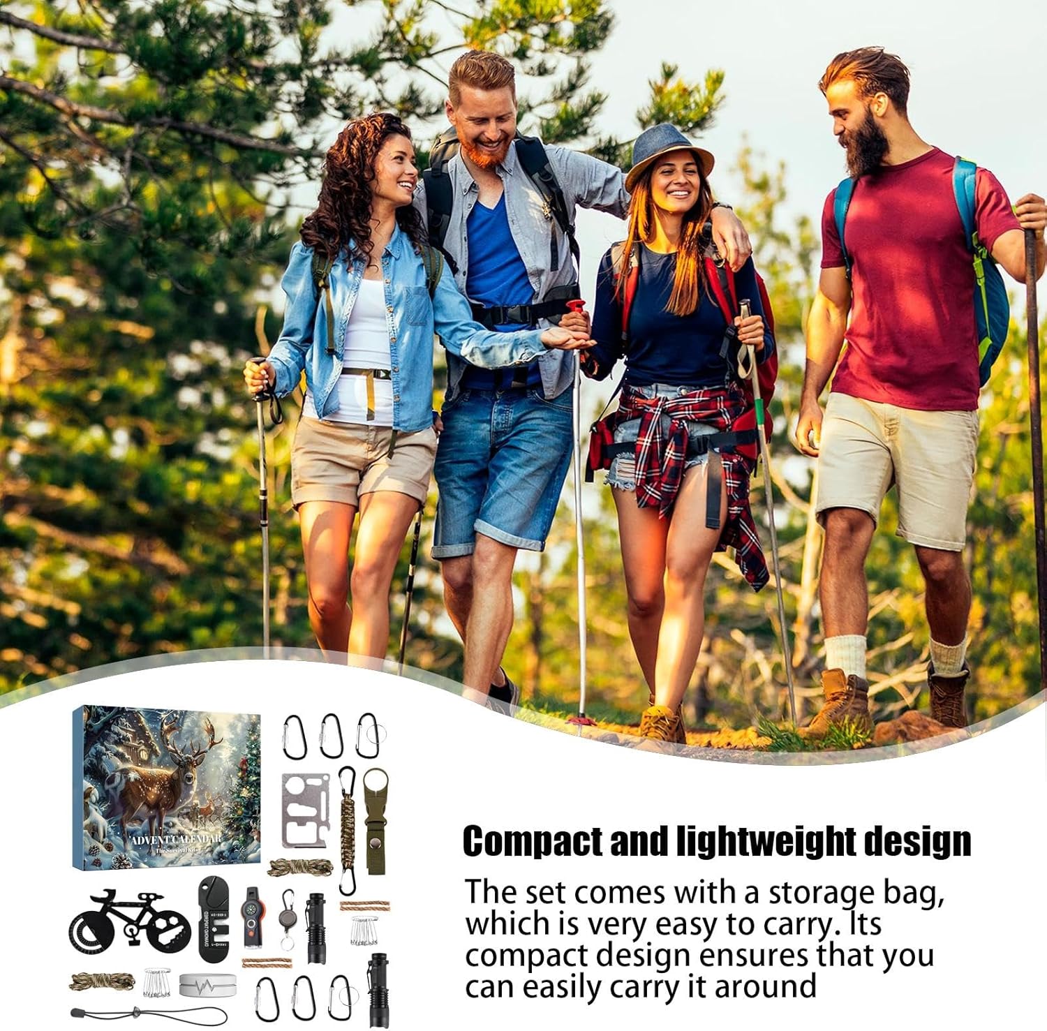 🎁 Survival Kit Advent Calendar 2025 – Perfect Holiday & Special Occasion Gift 🎄