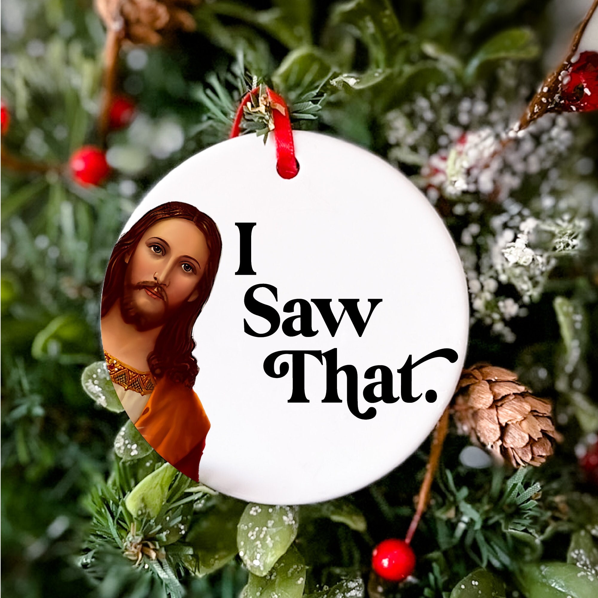 🎁 Hilarious Christmas Ornament - Perfect Holiday Gift for Special Occasions! 🎄