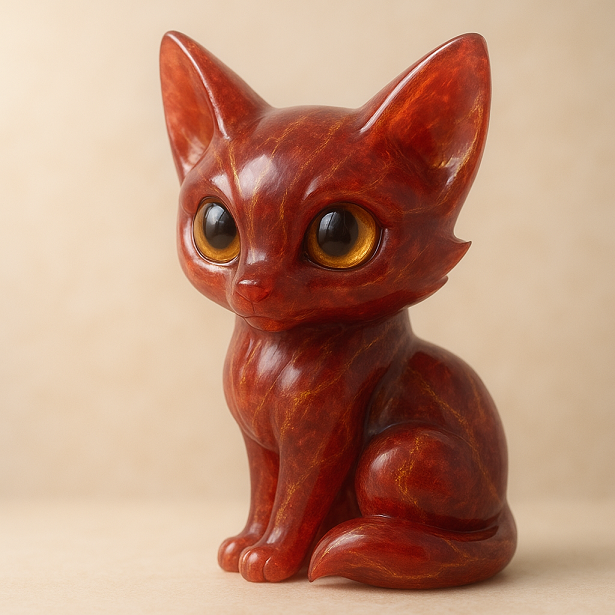 🎁✨ Luxury Fox Stone Sculpture – Perfect Holiday & Special Occasion Gift!