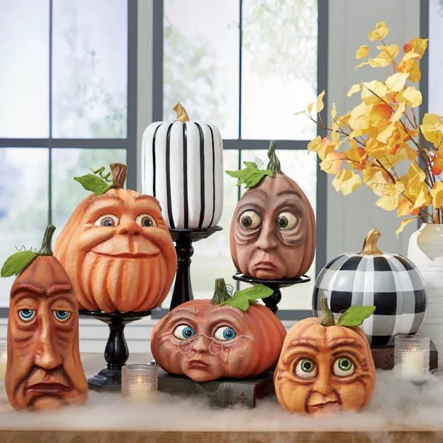 🎃🤣Funny Pumpkin Garden Decoration – Perfect Gift for Holidays & Special Occasions🎁
