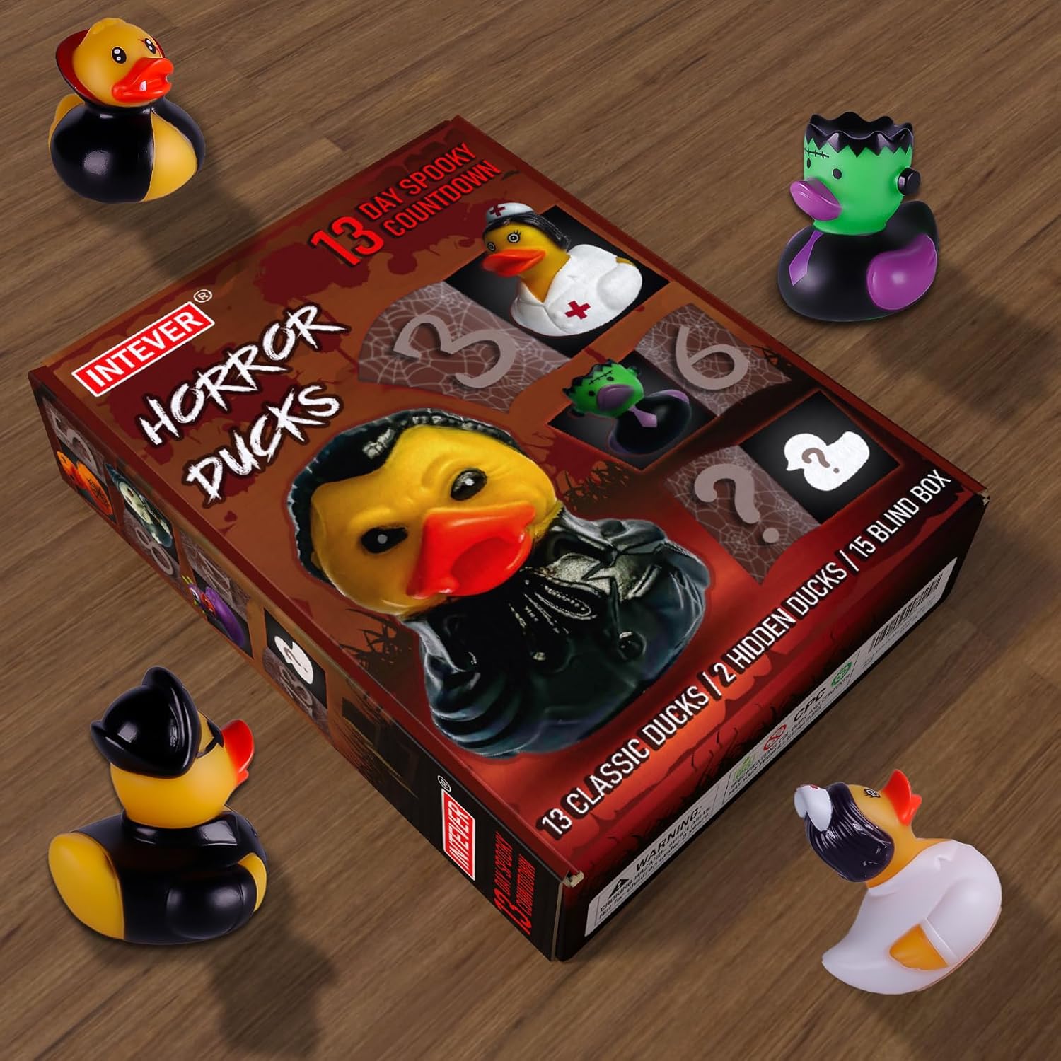 🎁 Horror Rubber Duckies Advent Calendar 2025 - Perfect Holiday Gift! 🎃