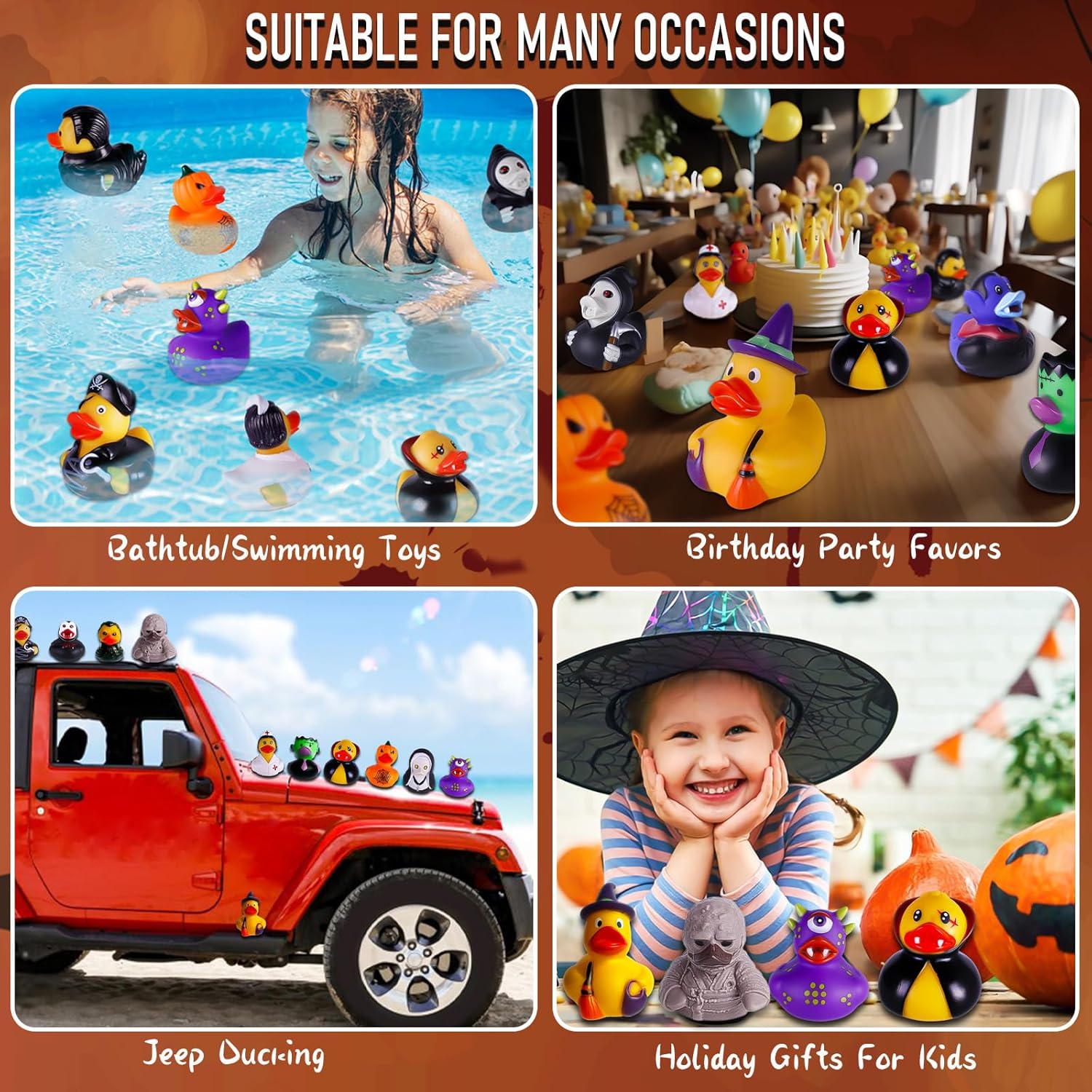 🎁 Horror Rubber Duckies Advent Calendar 2025 - Perfect Holiday Gift! 🎃