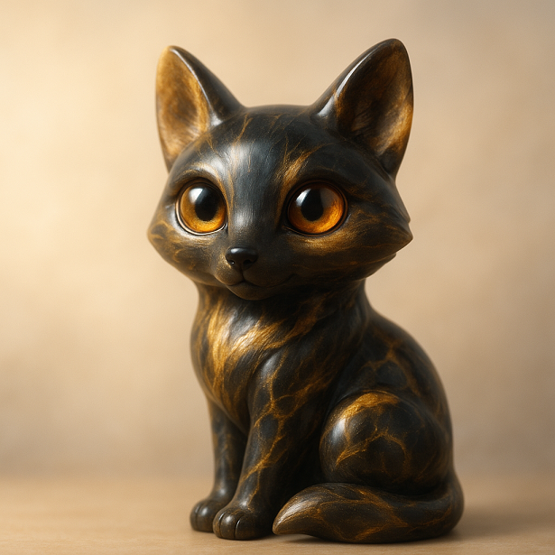🎁✨ Luxury Fox Stone Sculpture – Perfect Holiday & Special Occasion Gift!