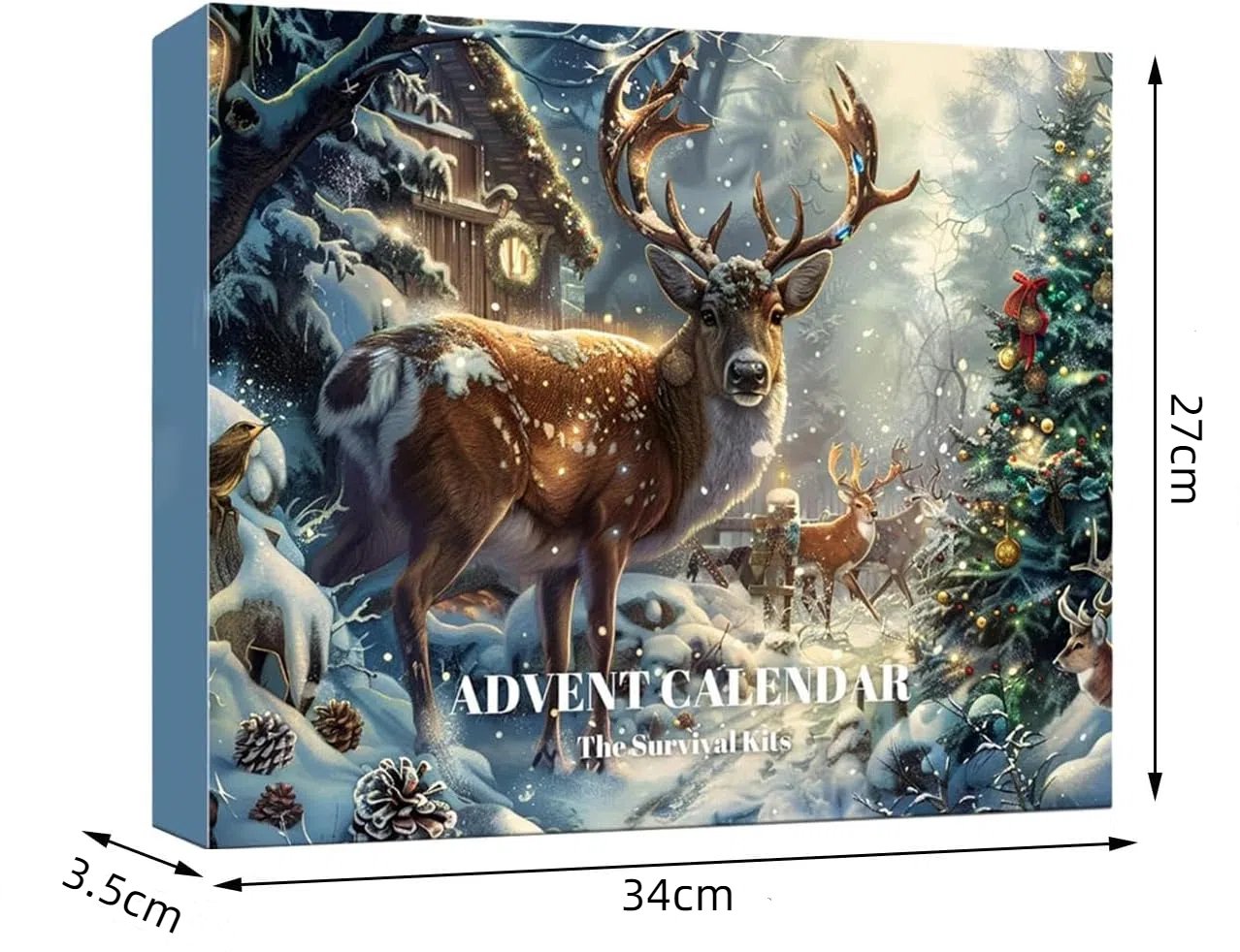 🎁 Survival Kit Advent Calendar 2025 – Perfect Holiday & Special Occasion Gift 🎄