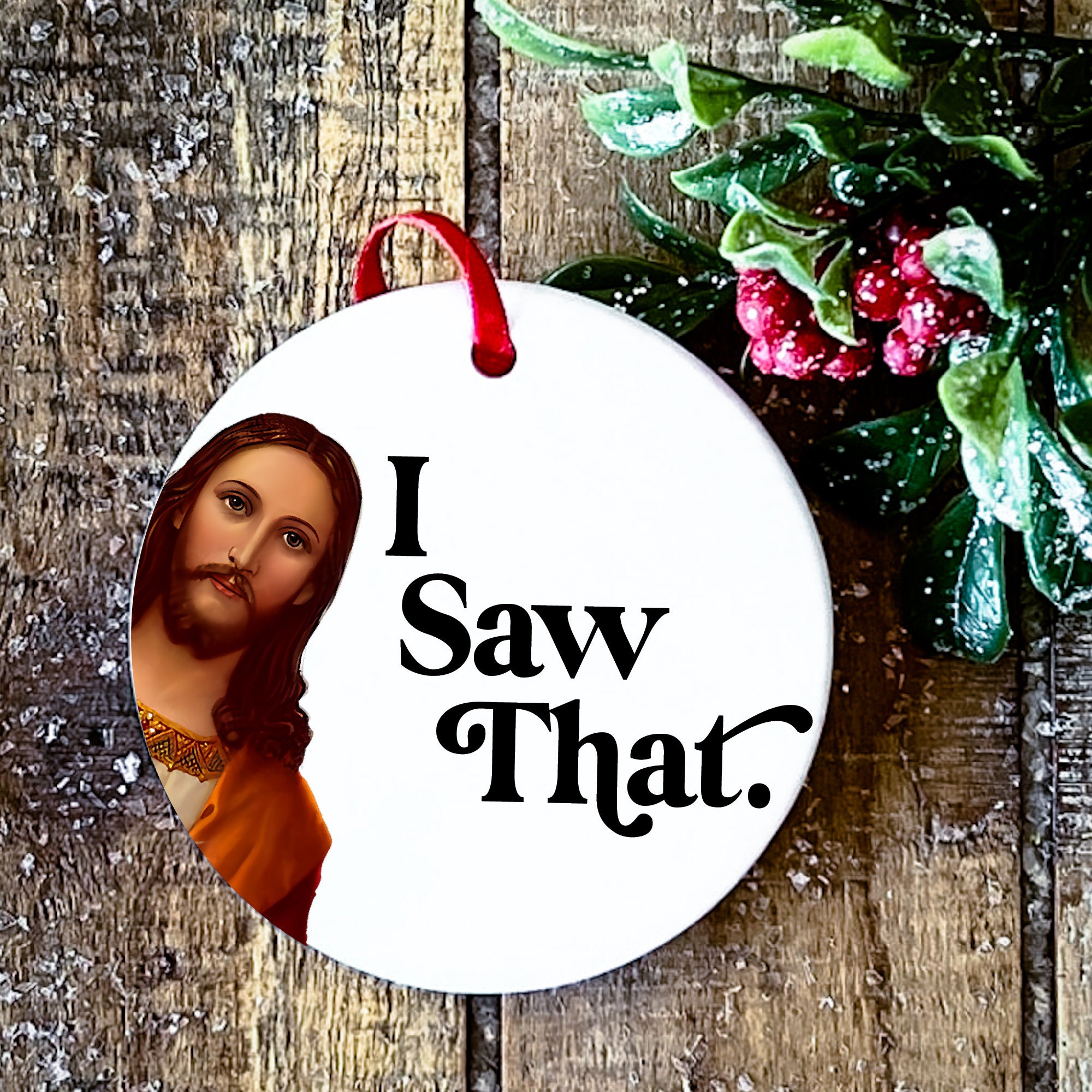🎁 Hilarious Christmas Ornament - Perfect Holiday Gift for Special Occasions! 🎄